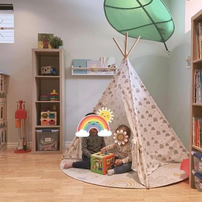 Play area at Tiny Oaks Day Home